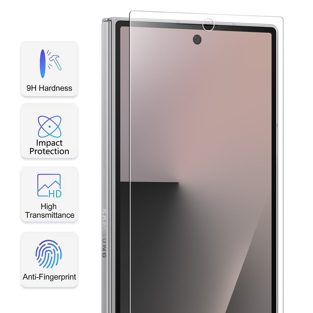 For Samsung Galaxy Z Fold Only Front Tempered Glass Screen Protector