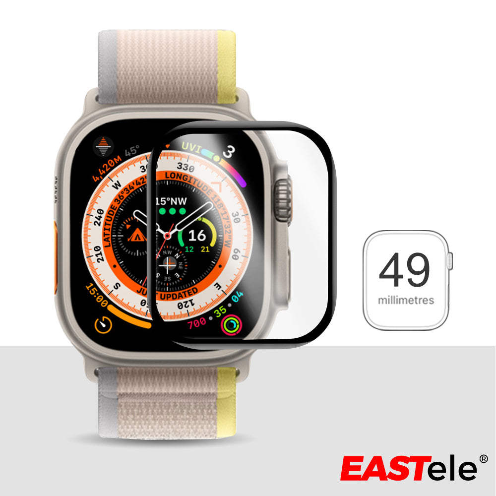Apple Watch Full Coverage Tempered Glass Screen Protector