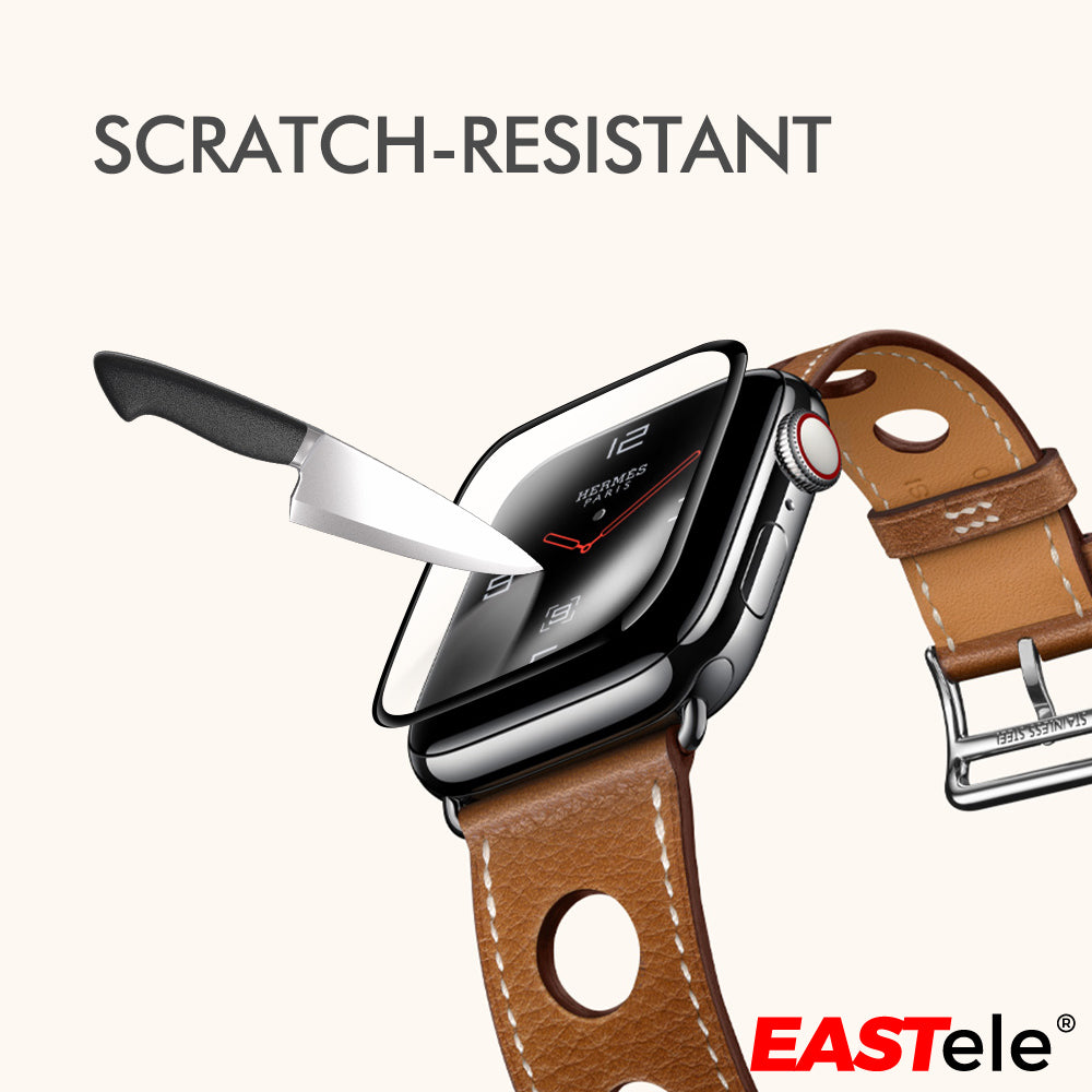 Apple Watch Full Coverage Tempered Glass Screen Protector