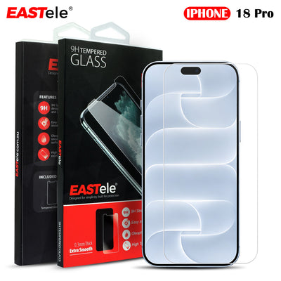 Apple iPhone Tempered Glass Screen Protector - Premium Grade [2 Pack]