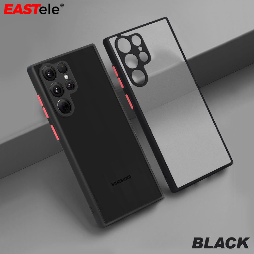 Samsung Galaxy Shockproof Armor Matte Bumper Case Cover