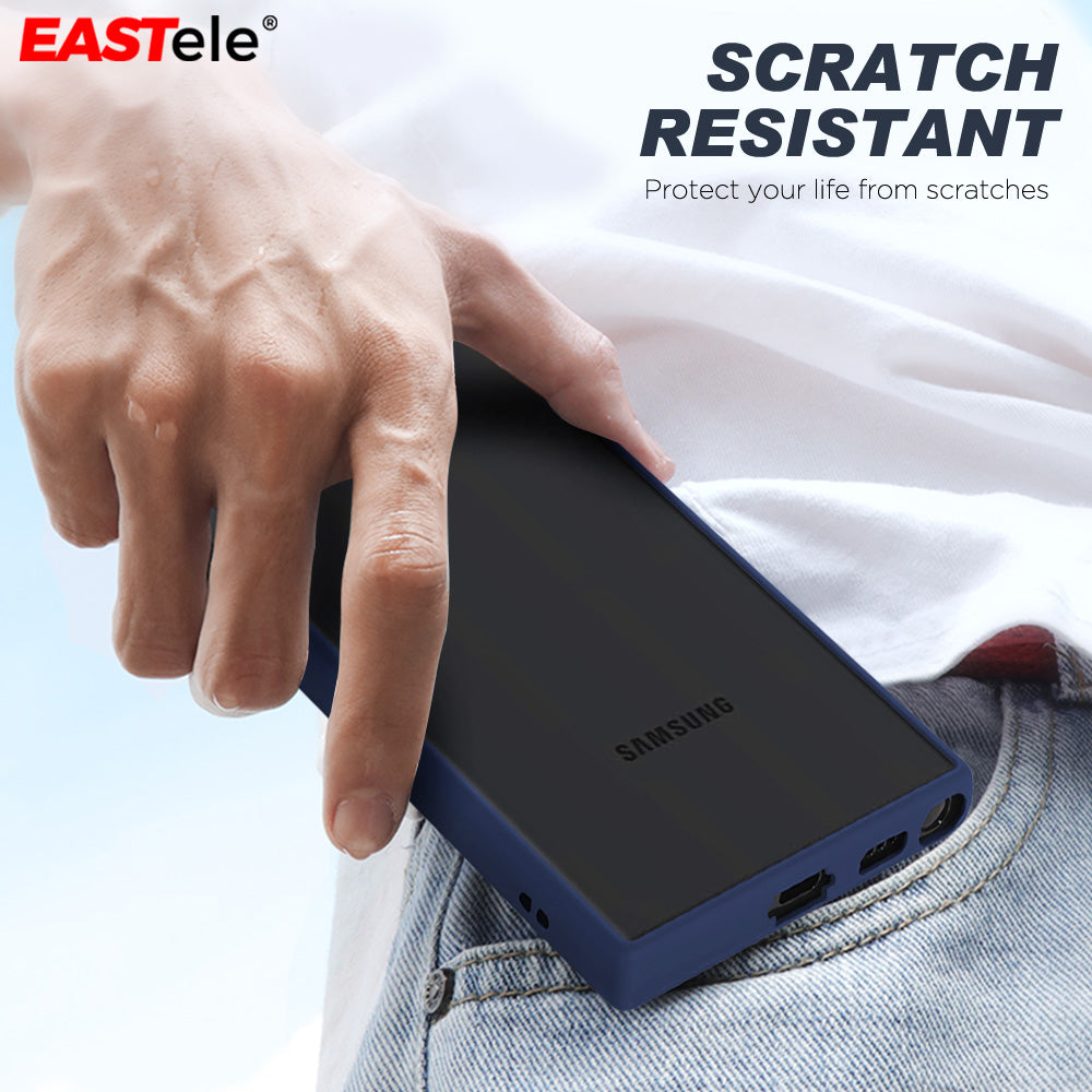 Samsung Galaxy Shockproof Armor Matte Bumper Case Cover