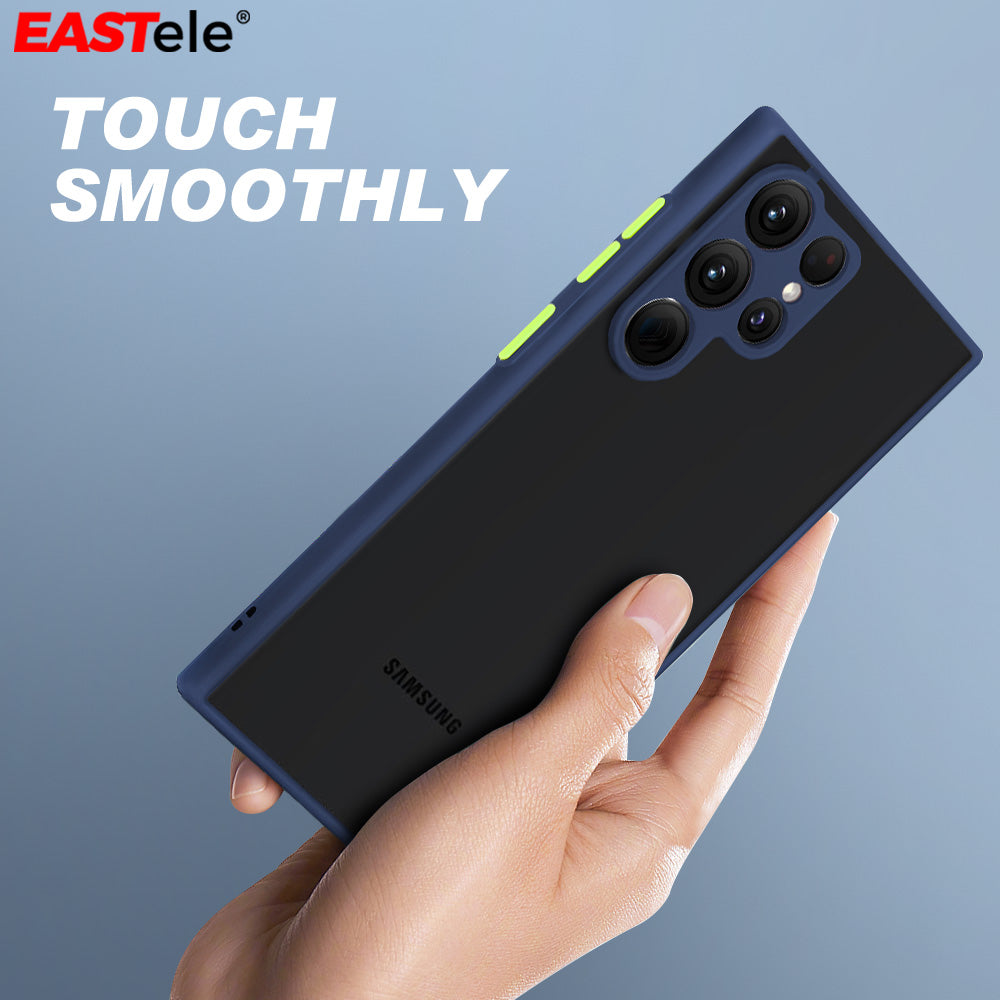 Samsung Galaxy Shockproof Armor Matte Bumper Case Cover