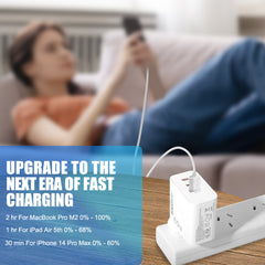 EASTele 65W USB-C USB A Type-C Fast Charge Power Adapter AC Wall Charger