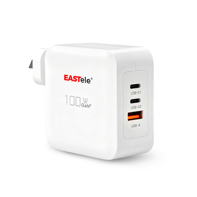 EASTele 100W USB Type-C Fast Wall AC Charger Power Adapter