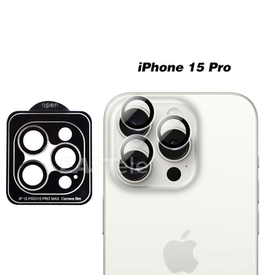 For Apple iPhone Metal Ring Camera Lens Protector