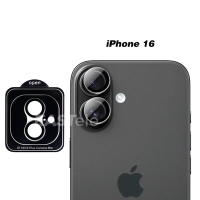 For Apple iPhone Metal Ring Camera Lens Protector