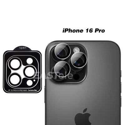For Apple iPhone Metal Ring Camera Lens Protector