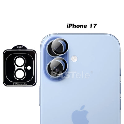 For Apple iPhone Metal Ring Camera Lens Protector
