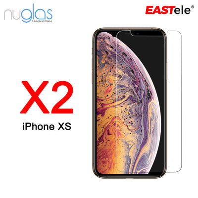 NUGLAS - Apple iPhone Tempered Glass Screen Protector - [2 Pack]