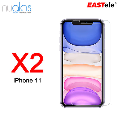 NUGLAS - Apple iPhone Tempered Glass Screen Protector - [2 Pack]