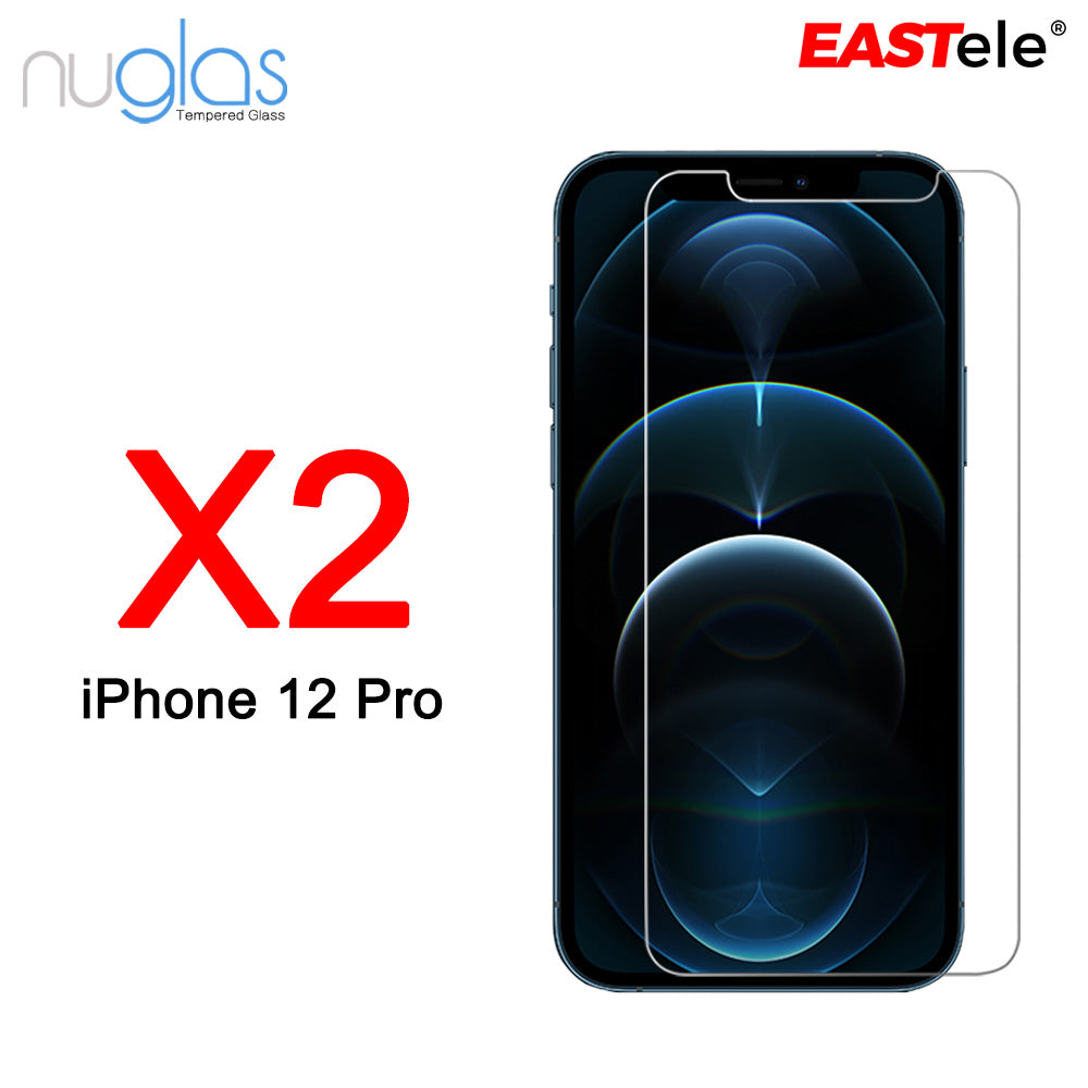 NUGLAS - Apple iPhone Tempered Glass Screen Protector - [2 Pack]