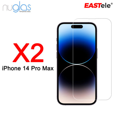 NUGLAS - Apple iPhone Tempered Glass Screen Protector - [2 Pack]