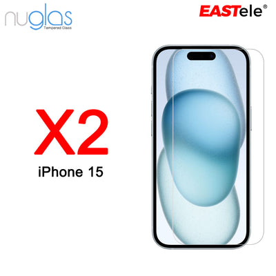 NUGLAS - Apple iPhone Tempered Glass Screen Protector - [2 Pack]