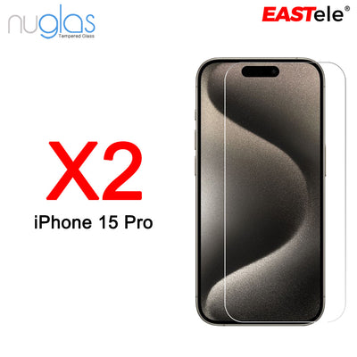 NUGLAS - Apple iPhone Tempered Glass Screen Protector - [2 Pack]