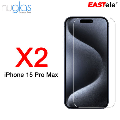 NUGLAS - Apple iPhone Tempered Glass Screen Protector - [2 Pack]