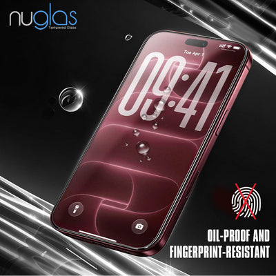 NUGLAS - Apple iPhone Tempered Glass Screen Protector - [2 Pack]