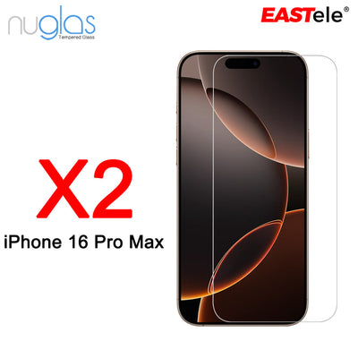NUGLAS - Apple iPhone Tempered Glass Screen Protector - [2 Pack]