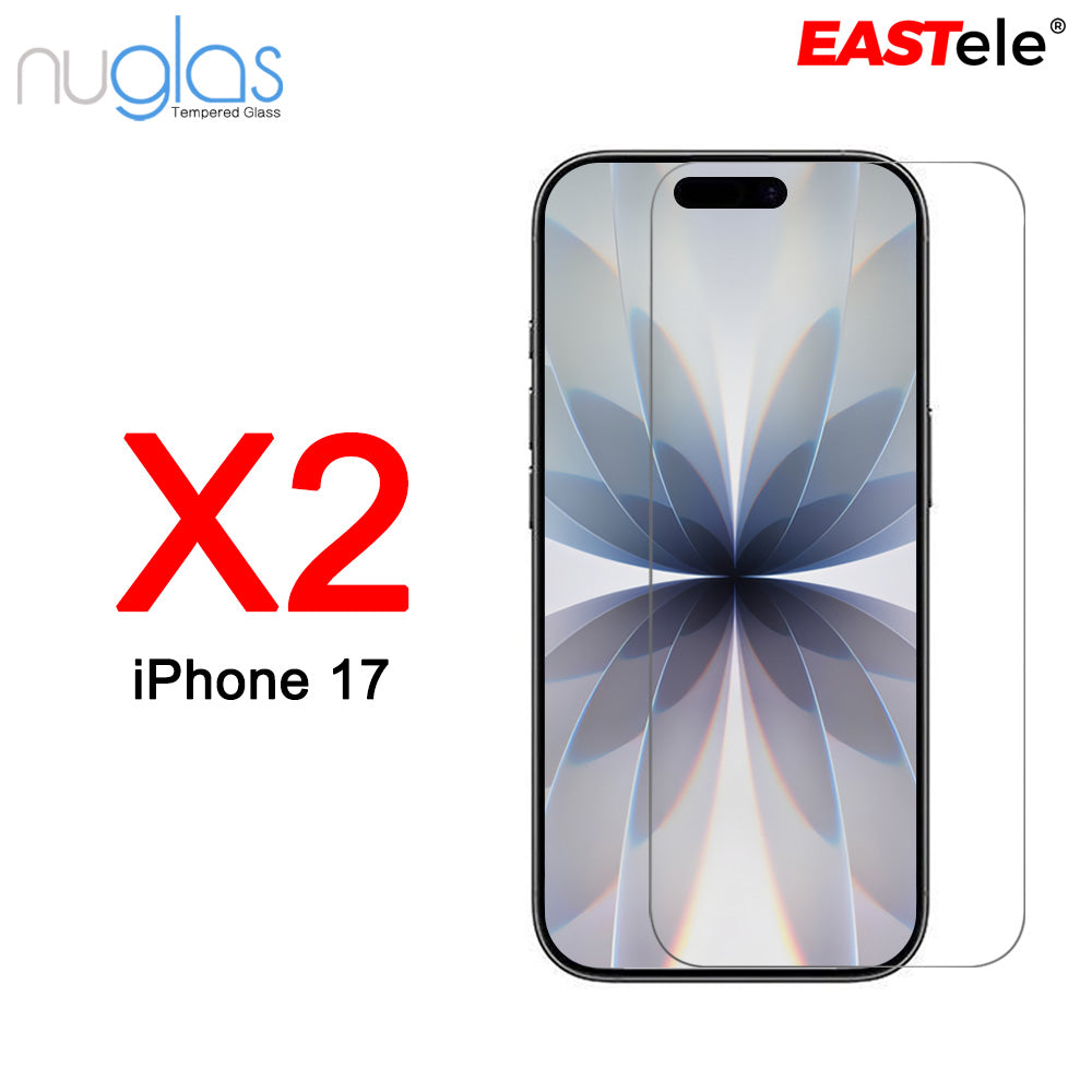 NUGLAS - Apple iPhone Tempered Glass Screen Protector - [2 Pack]