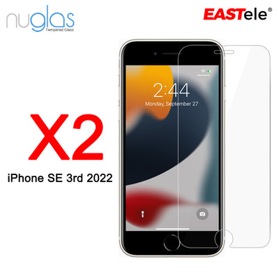 NUGLAS - Apple iPhone Tempered Glass Screen Protector - [2 Pack]