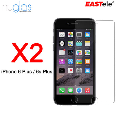 NUGLAS - Apple iPhone Tempered Glass Screen Protector - [2 Pack]
