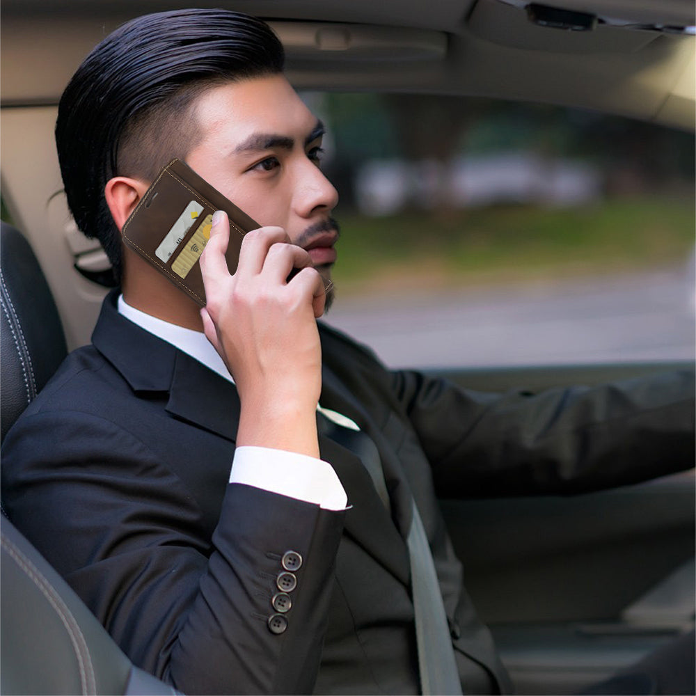 Apple iPhone Flip Wallet Card Case Pouch