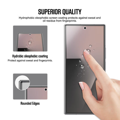 For Samsung Galaxy Z Fold Only Front Tempered Glass Screen Protector