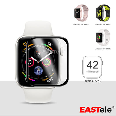 Apple Watch Full Coverage Tempered Glass Screen Protector