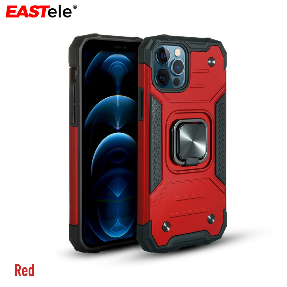 Apple iPhone 16 15 14 Shockproof Case Ring Cover