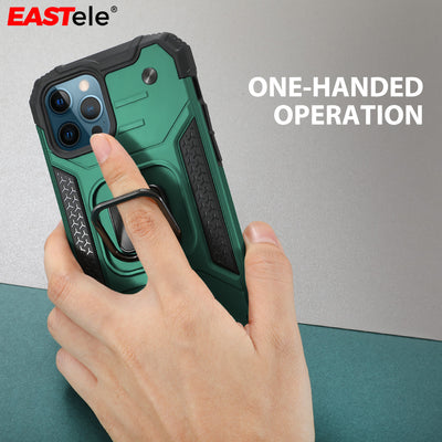 Apple iPhone 16 15 14 Shockproof Case Ring Cover