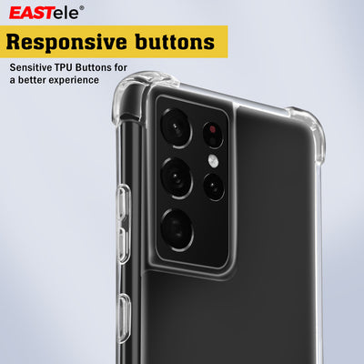 Clear Samsung Galaxy Case Shockproof Bumper Cover