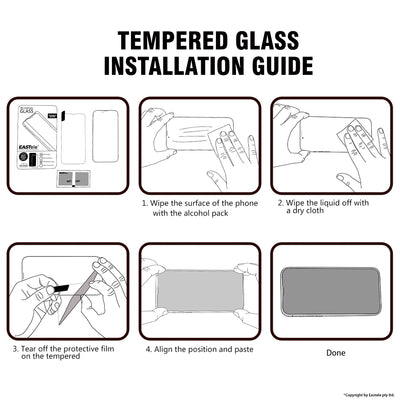 Apple Tempered Glass - Bronze Grade [2 Pack]