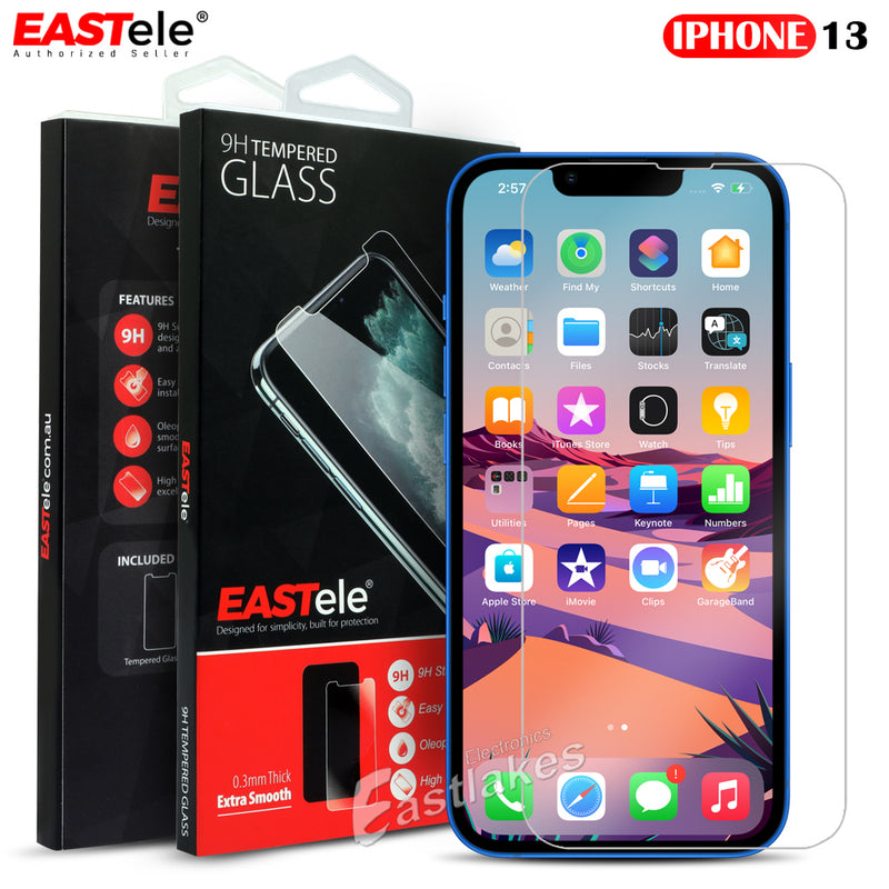 Apple iPhone Tempered Glass Screen Protector - Premium Grade [2 Pack]