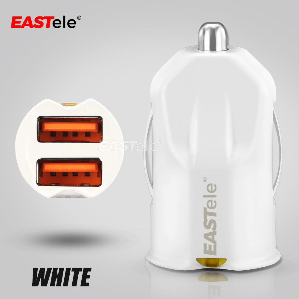 Universal Dual Port USB Car Charger Adapter