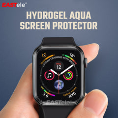 [3 Pack] Apple Watch Coverage Hydrogel Screen Protector