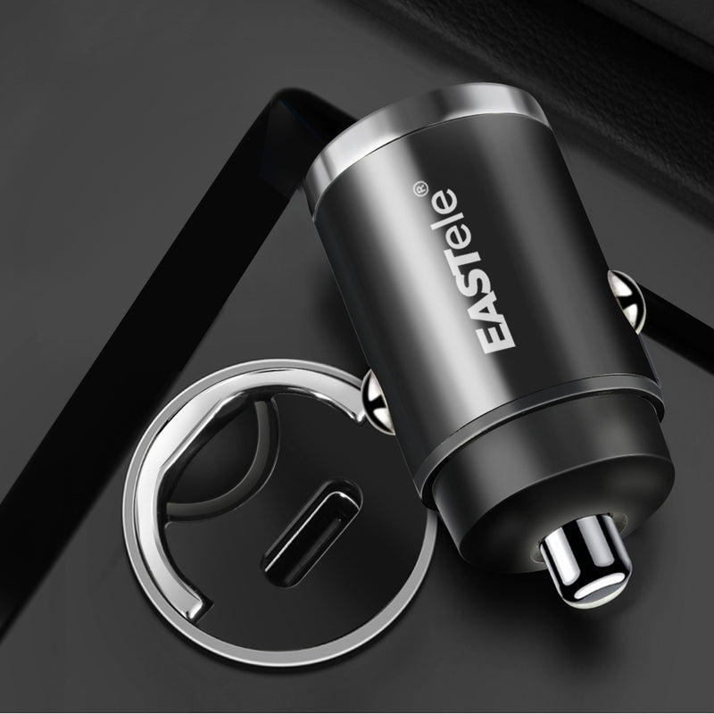 Compact USB-C Fast Car Charger