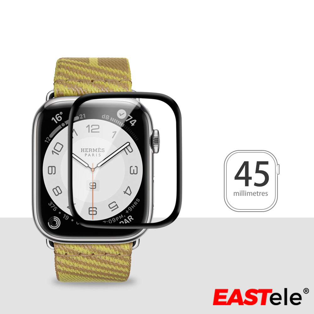 Apple Watch Full Coverage Tempered Glass Screen Protector