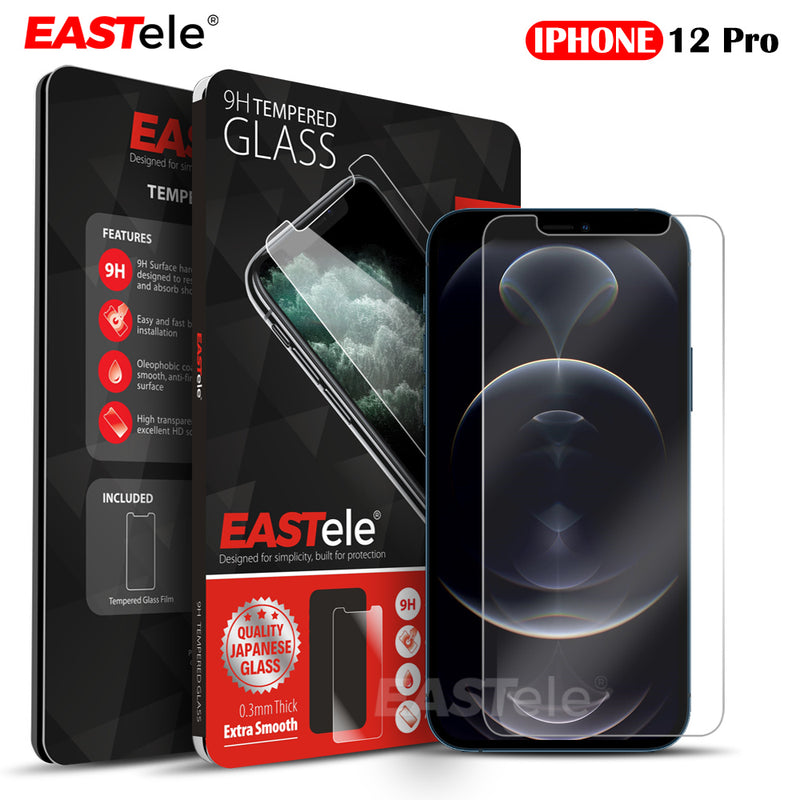 Apple iPhone Tempered Glass Screen Protector - Premium Grade [2 Pack]