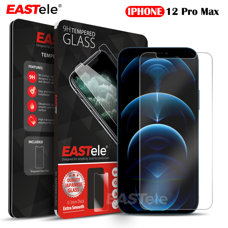 Apple iPhone Tempered Glass Screen Protector - Premium Grade [2 Pack]