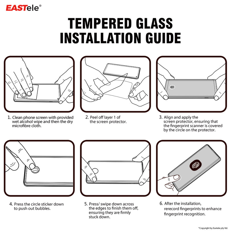 Samsung Galaxy Tempered Glass Screen Protector