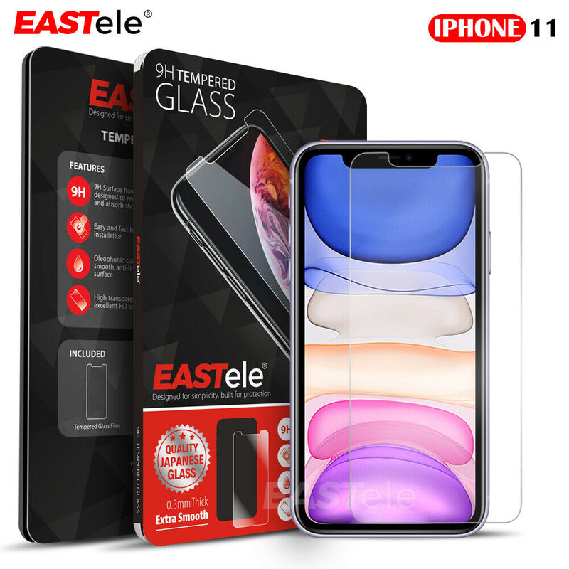 Apple iPhone Tempered Glass Screen Protector - Premium Grade [2 Pack]