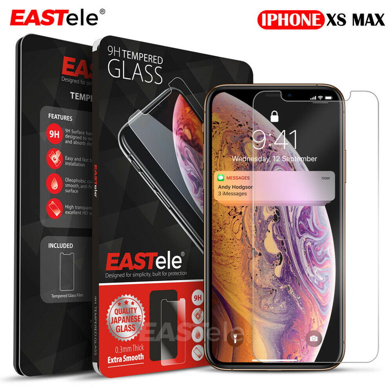 Apple iPhone Tempered Glass Screen Protector - Premium Grade [2 Pack]